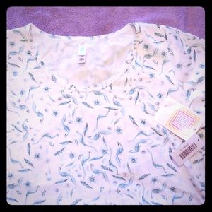 LuLaRoe Peacock Large Classic